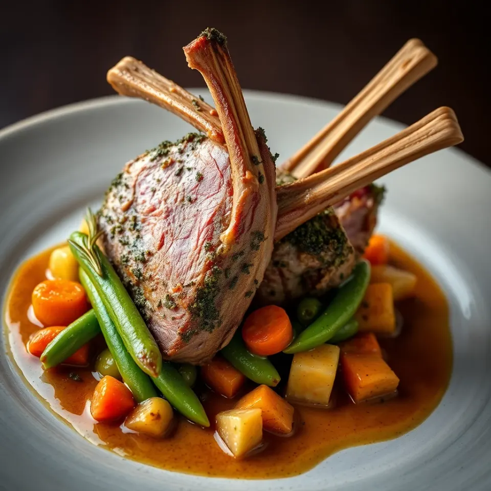 Rack of Lamb Provençal