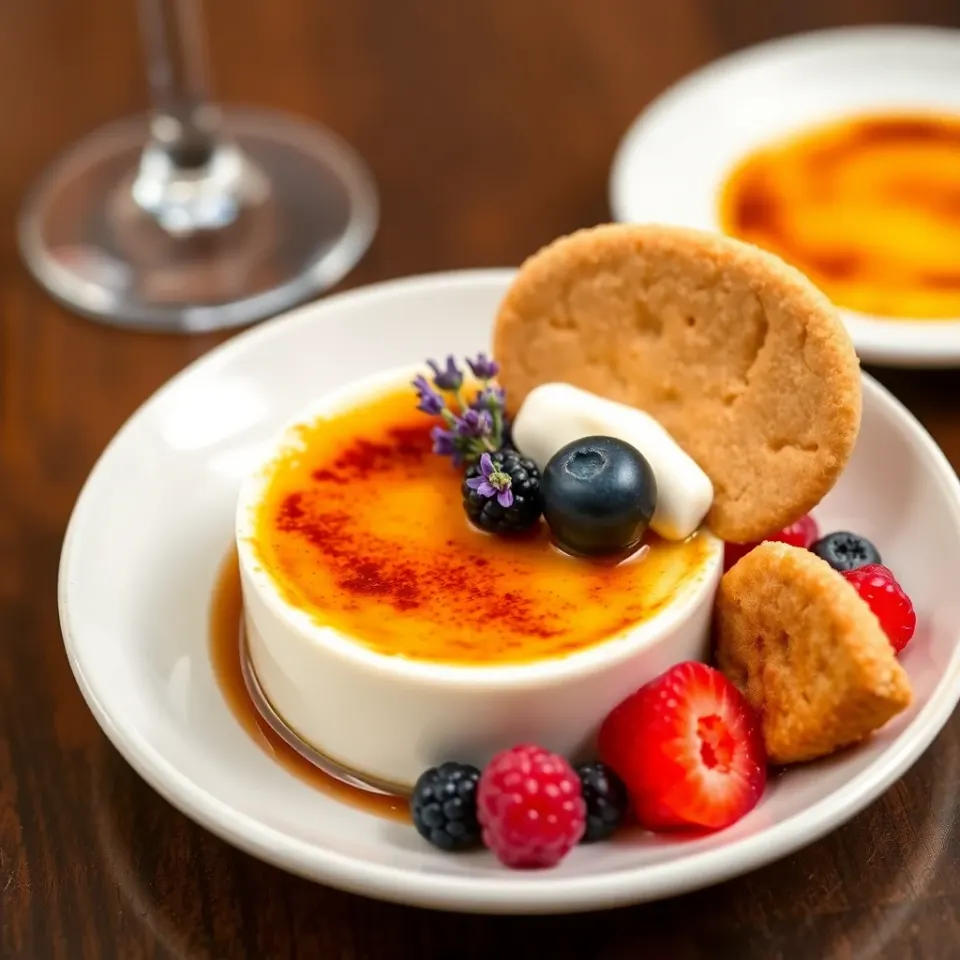 Crème Brûlée à la Lavande